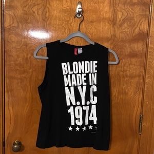Blondie band tank
